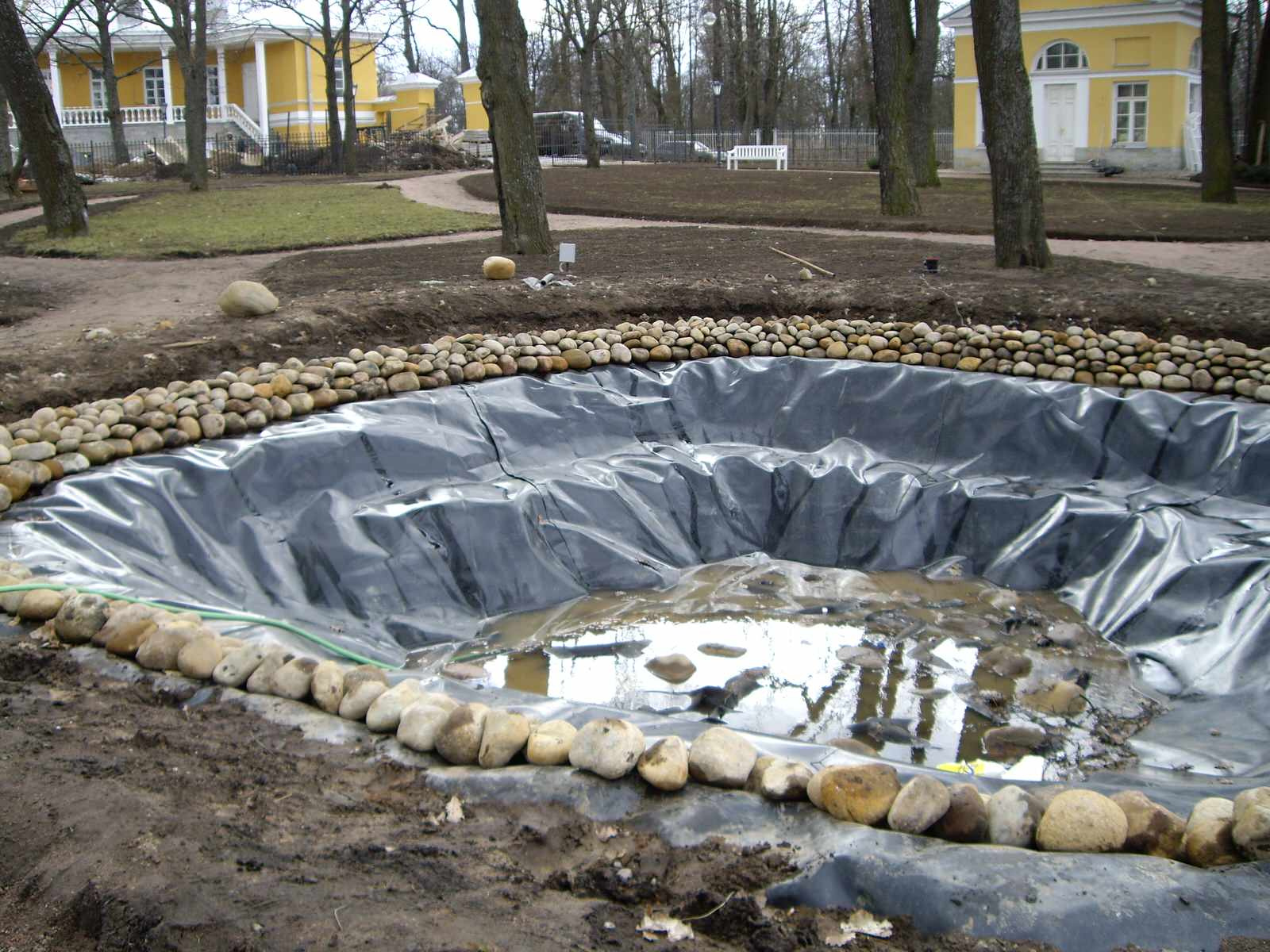 Реставрация исторических объектов. Г.Пушкин, дача Кваренги