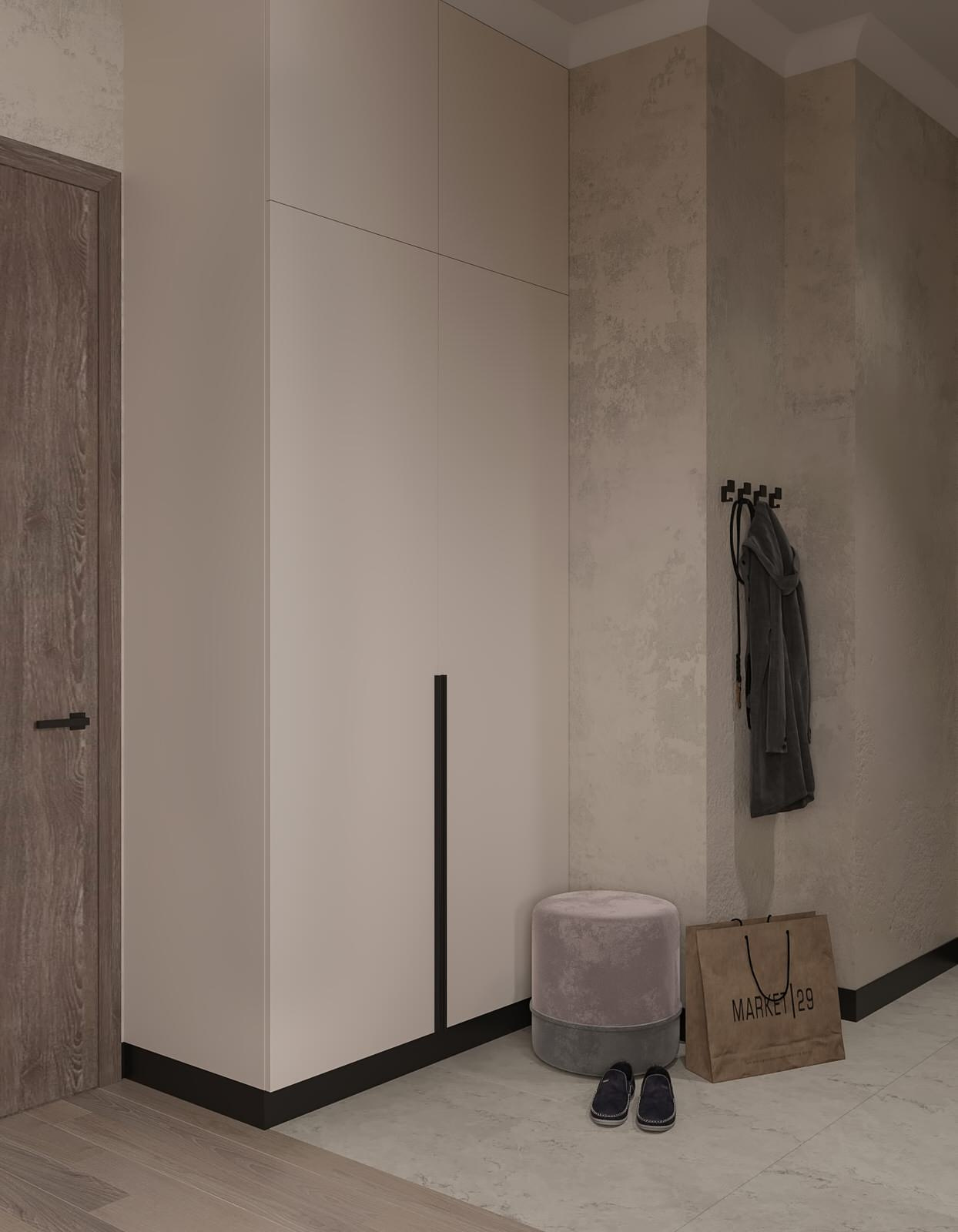 ЖК Серебряный Парк. Прихожая