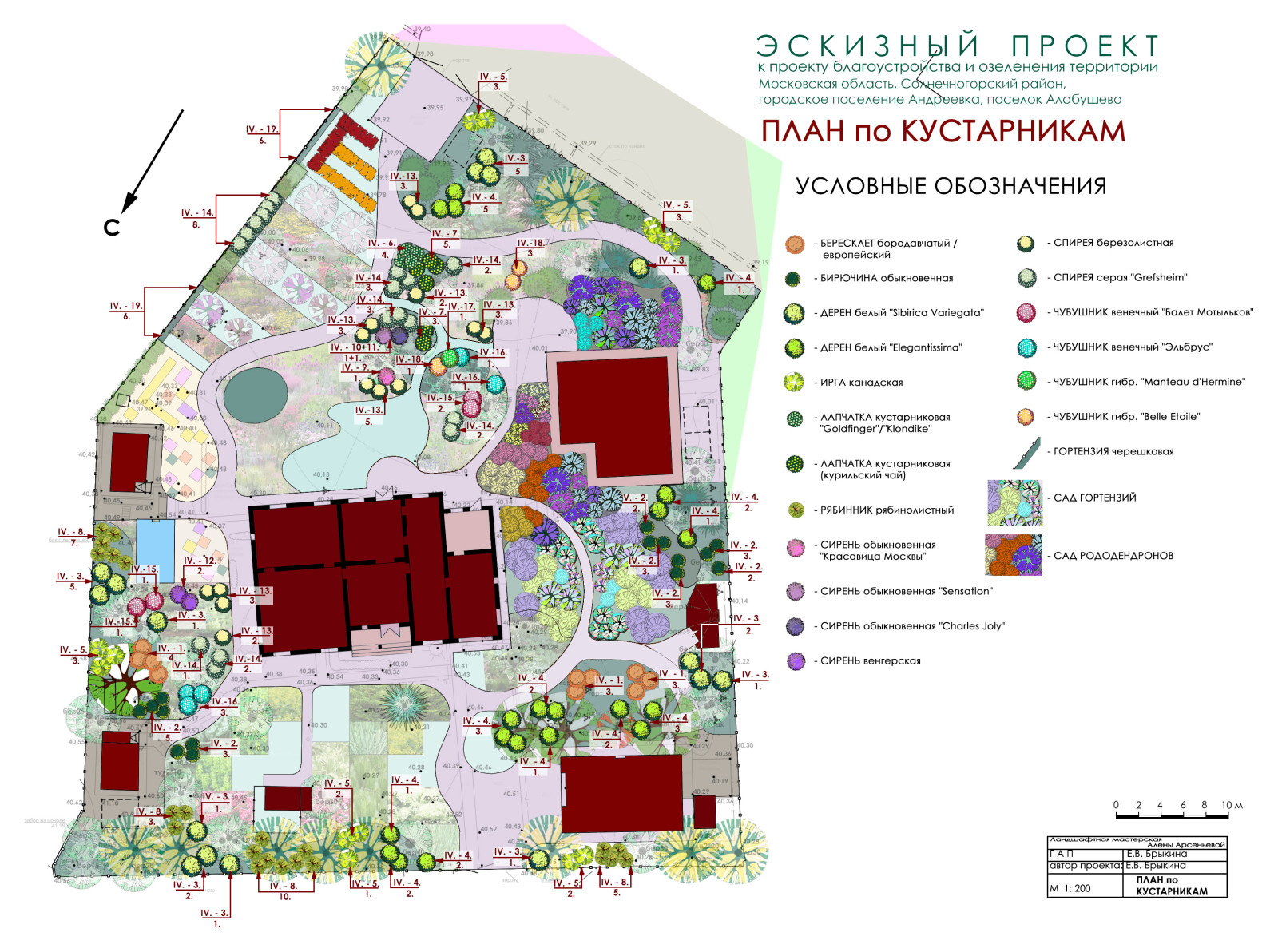 Ландшафтный дизайн участка 30 соток с садом рододендронов