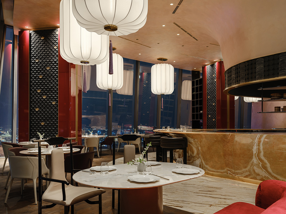Потолок Paralume из архитектурной бумаги