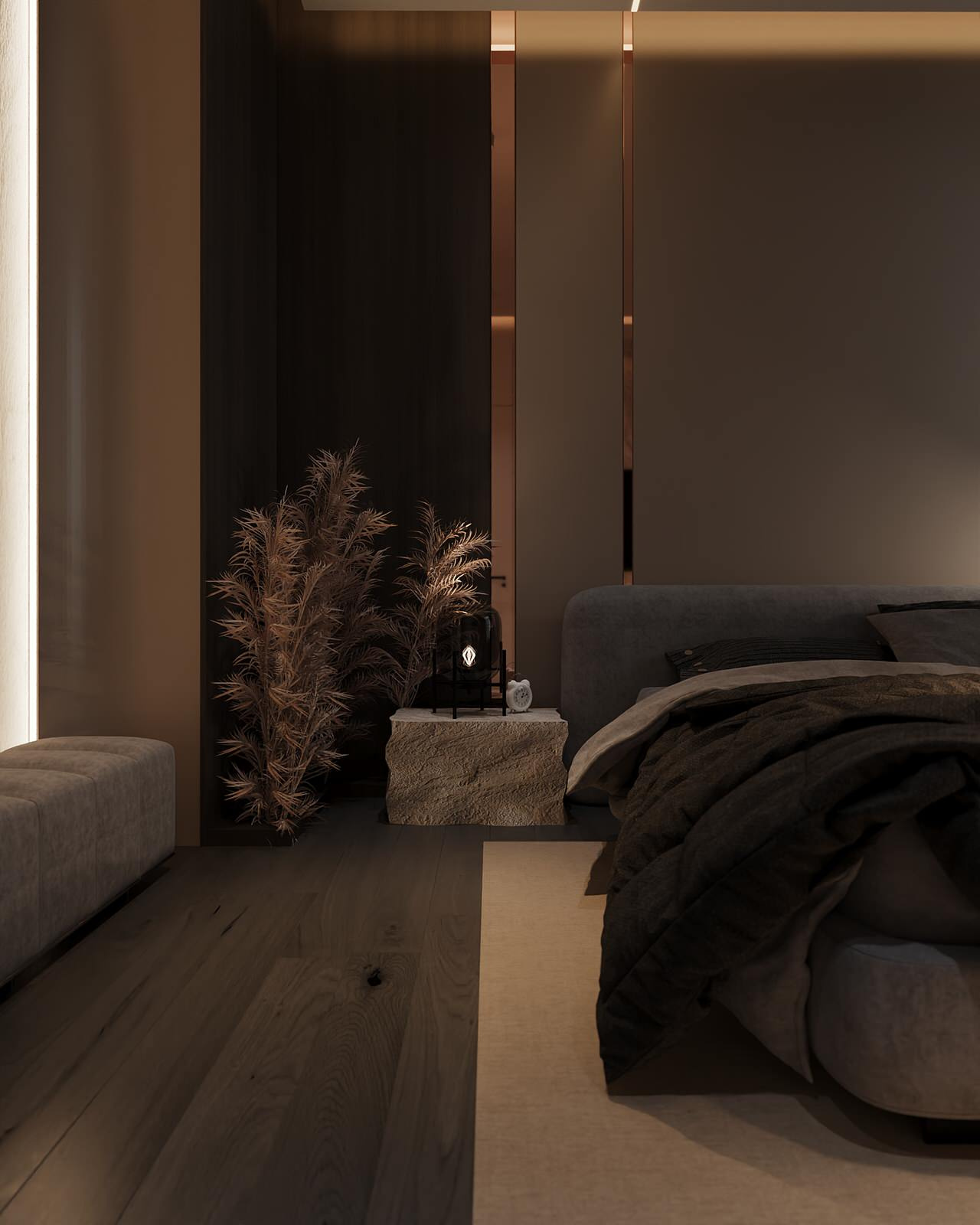 Спальня "Медные акценты"