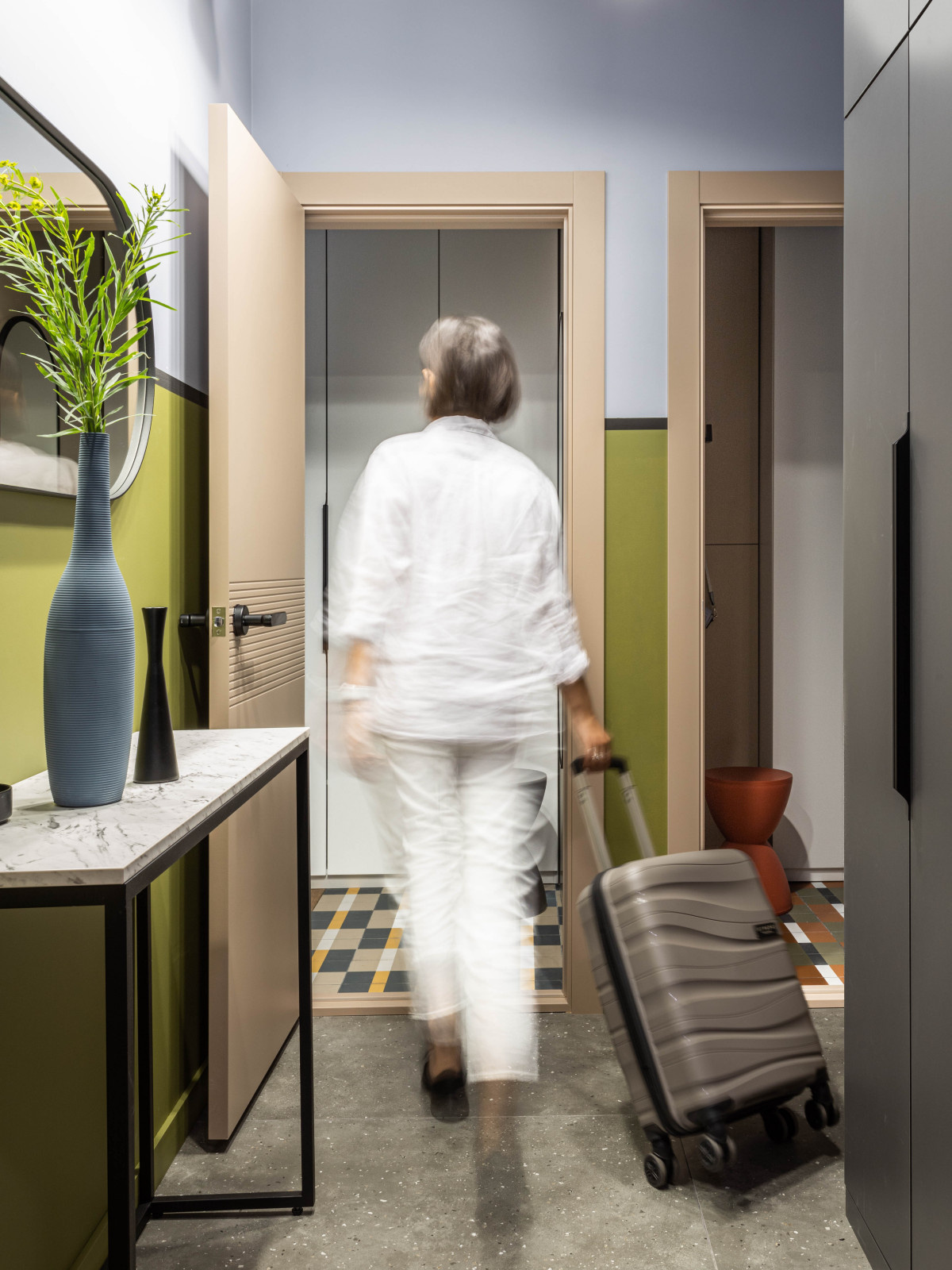 Общий коридор двух студий