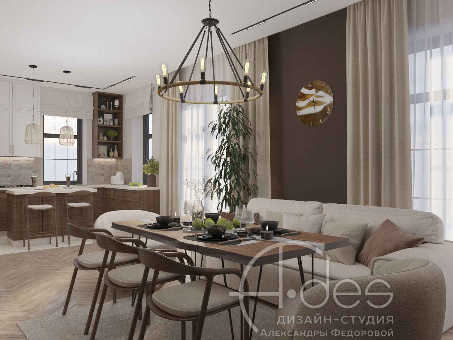 Дом в скандинавском стиле