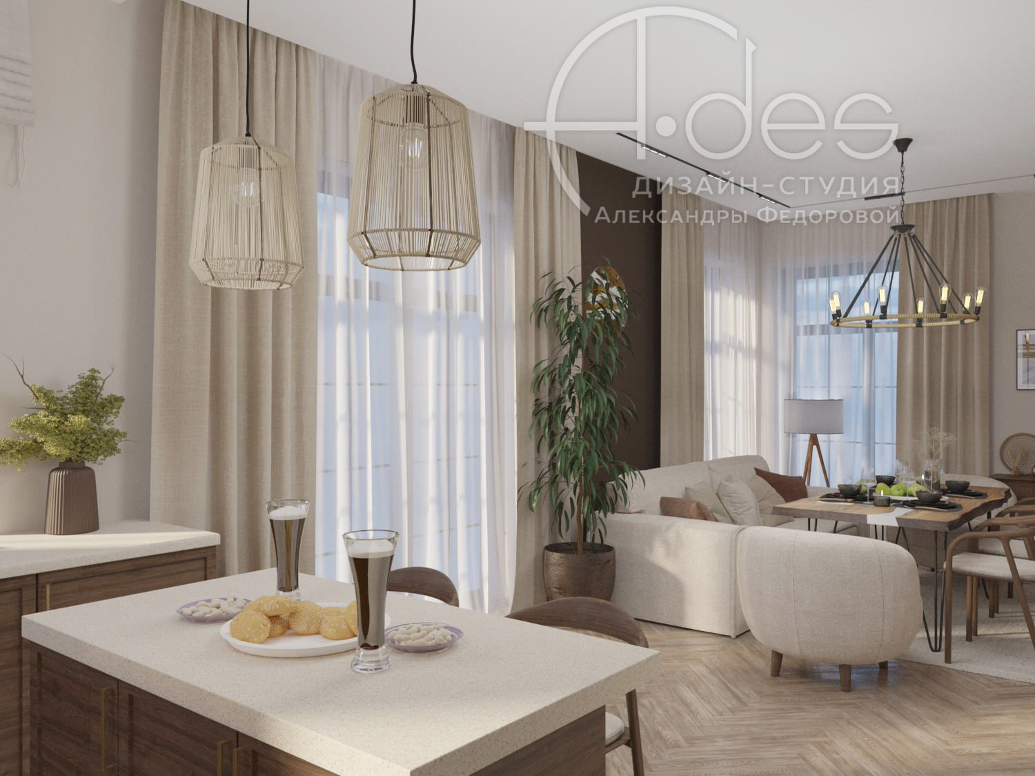 Дом в скандинавском стиле