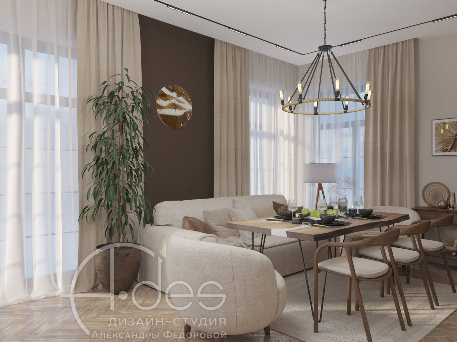 Дом в скандинавском стиле