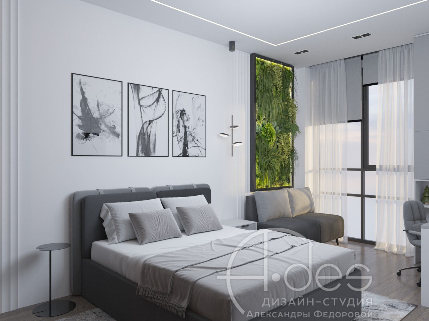 Просторная квартира в стиле минимализм