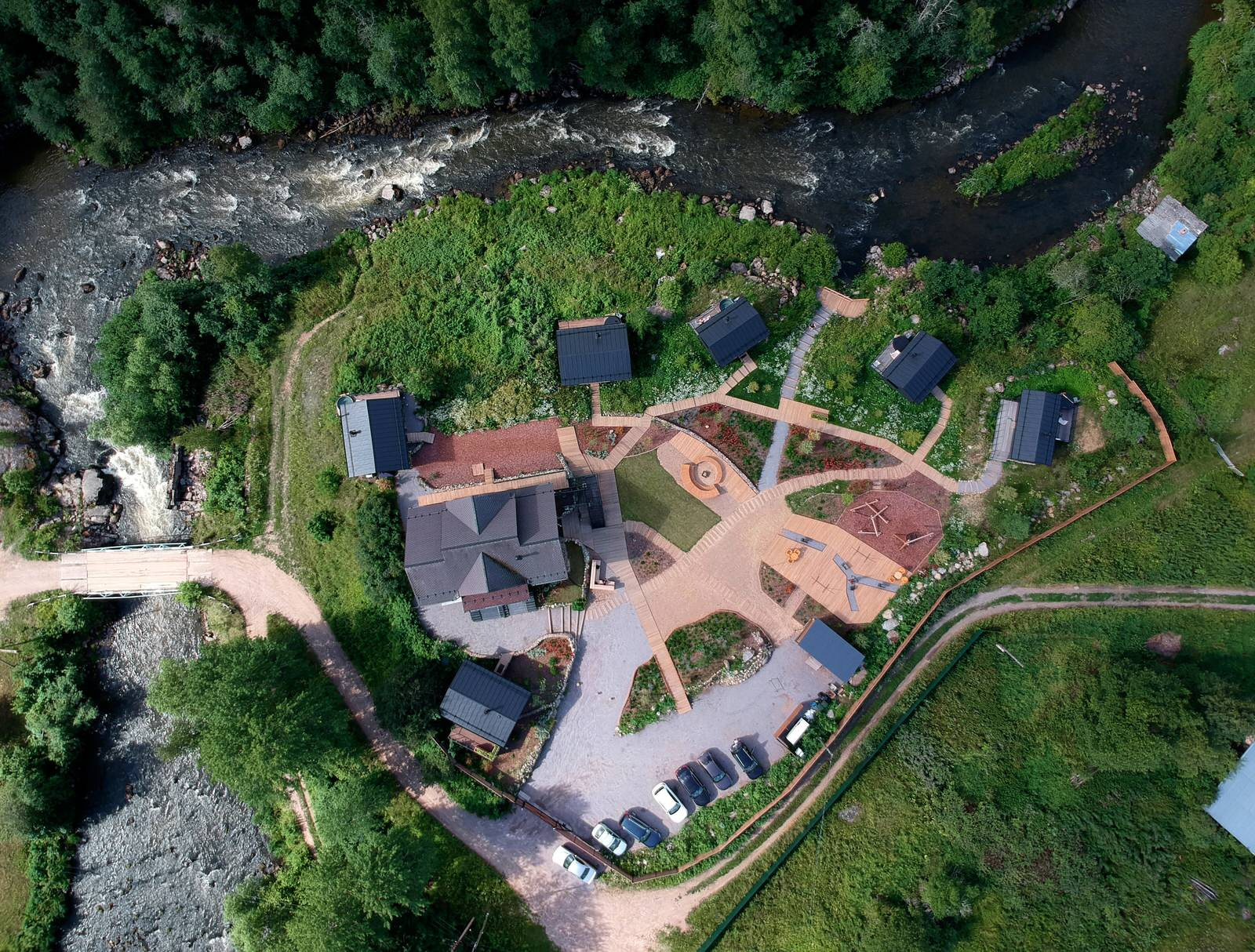 Территория бутик-отеля ASILAN