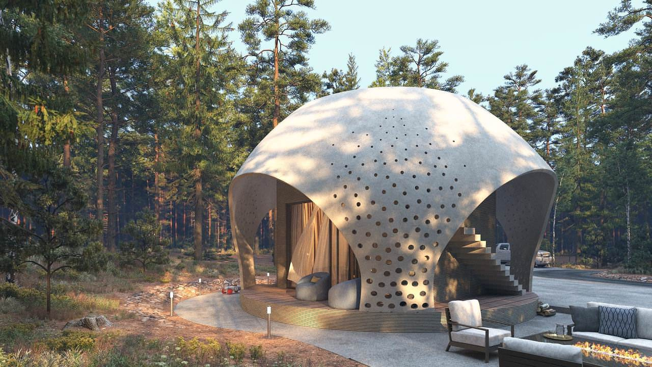 Проект глэмпинга для печати на 3д принтере ШАР