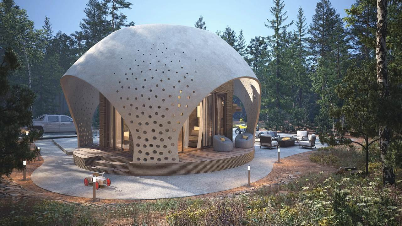 Проект глэмпинга для печати на 3д принтере ШАР