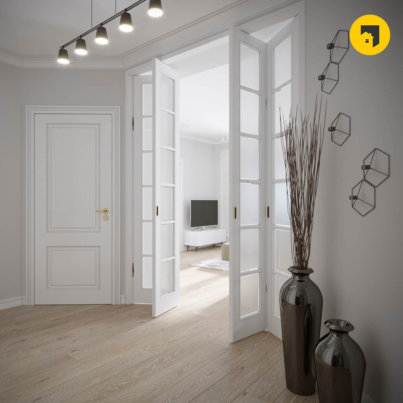 Дизайн-проект евродвушки в Рыбацком