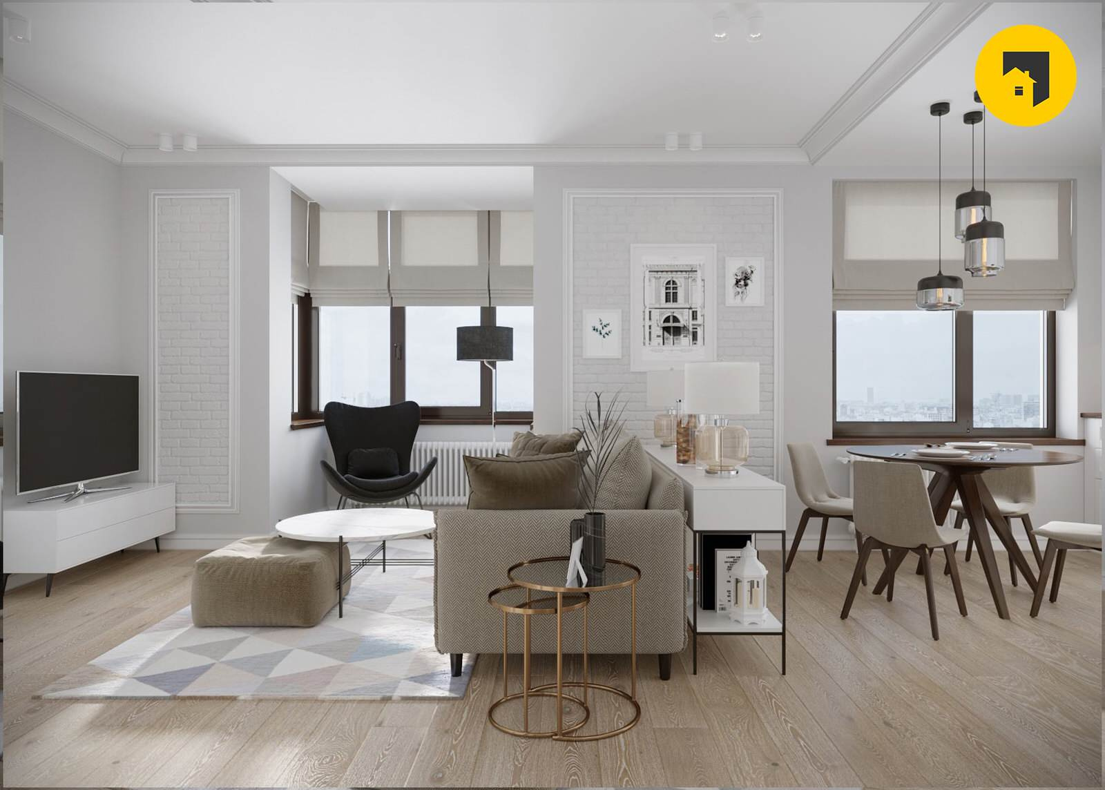 Евро-ремонт квартиры на Чернышевской