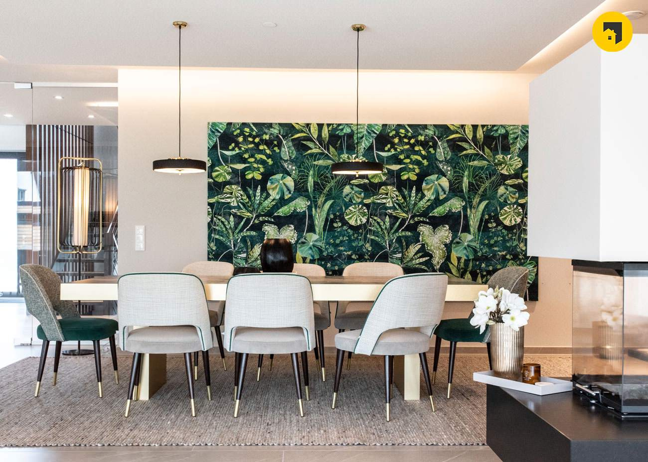 Элитный ремонт 1-го этажа загородного дома в Комарово