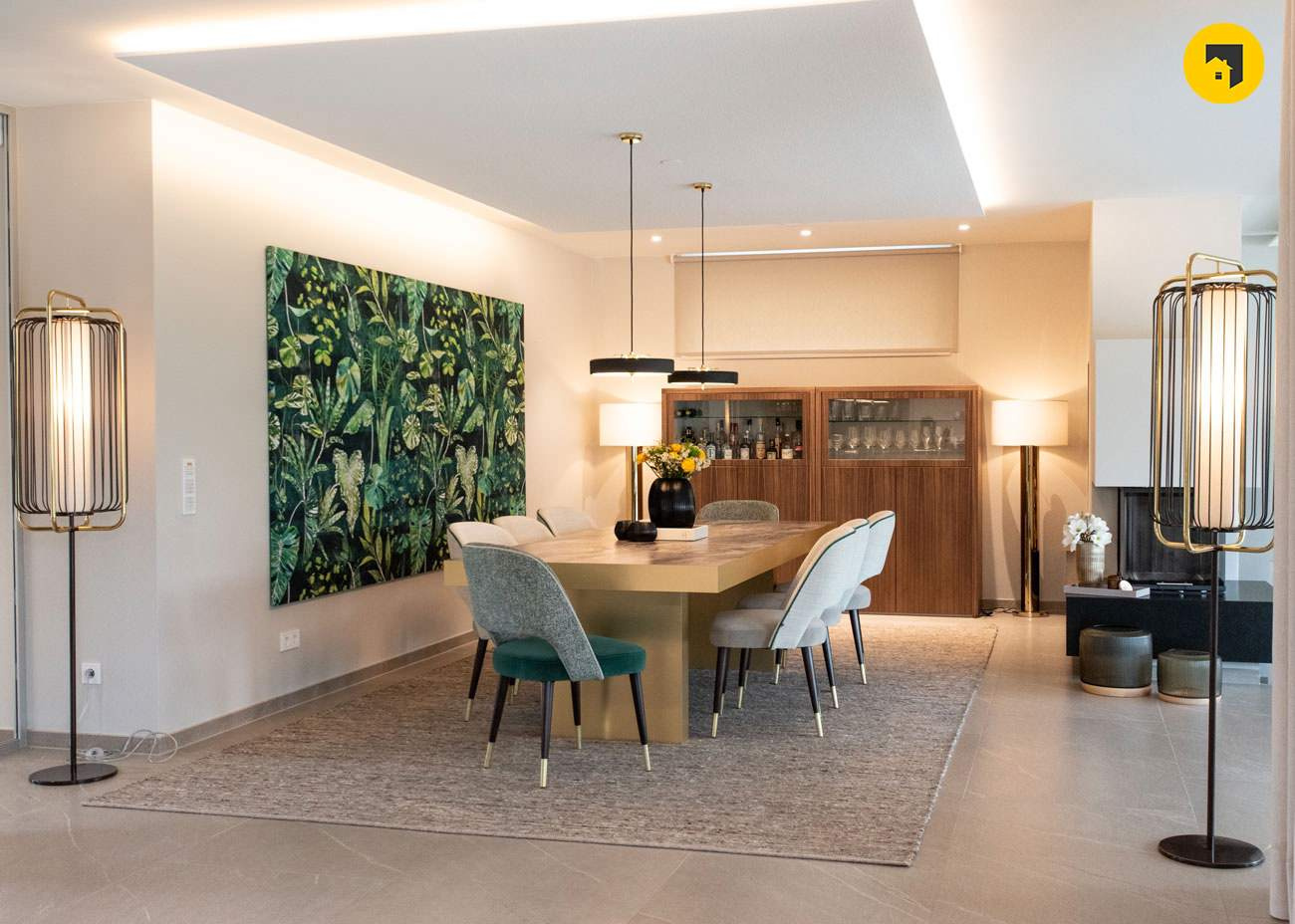 Элитный ремонт 1-го этажа загородного дома в Комарово