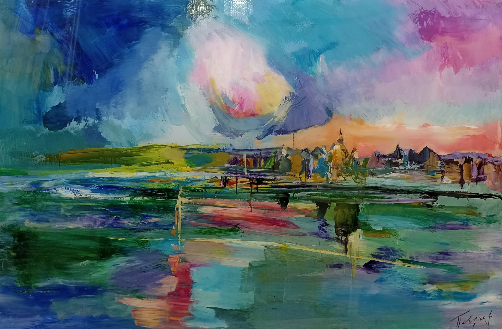 Проект "Взгляд через стекло". Город