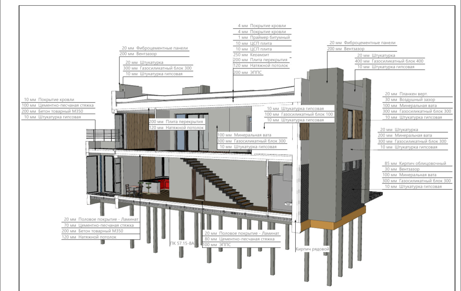 Hi-tech modern house