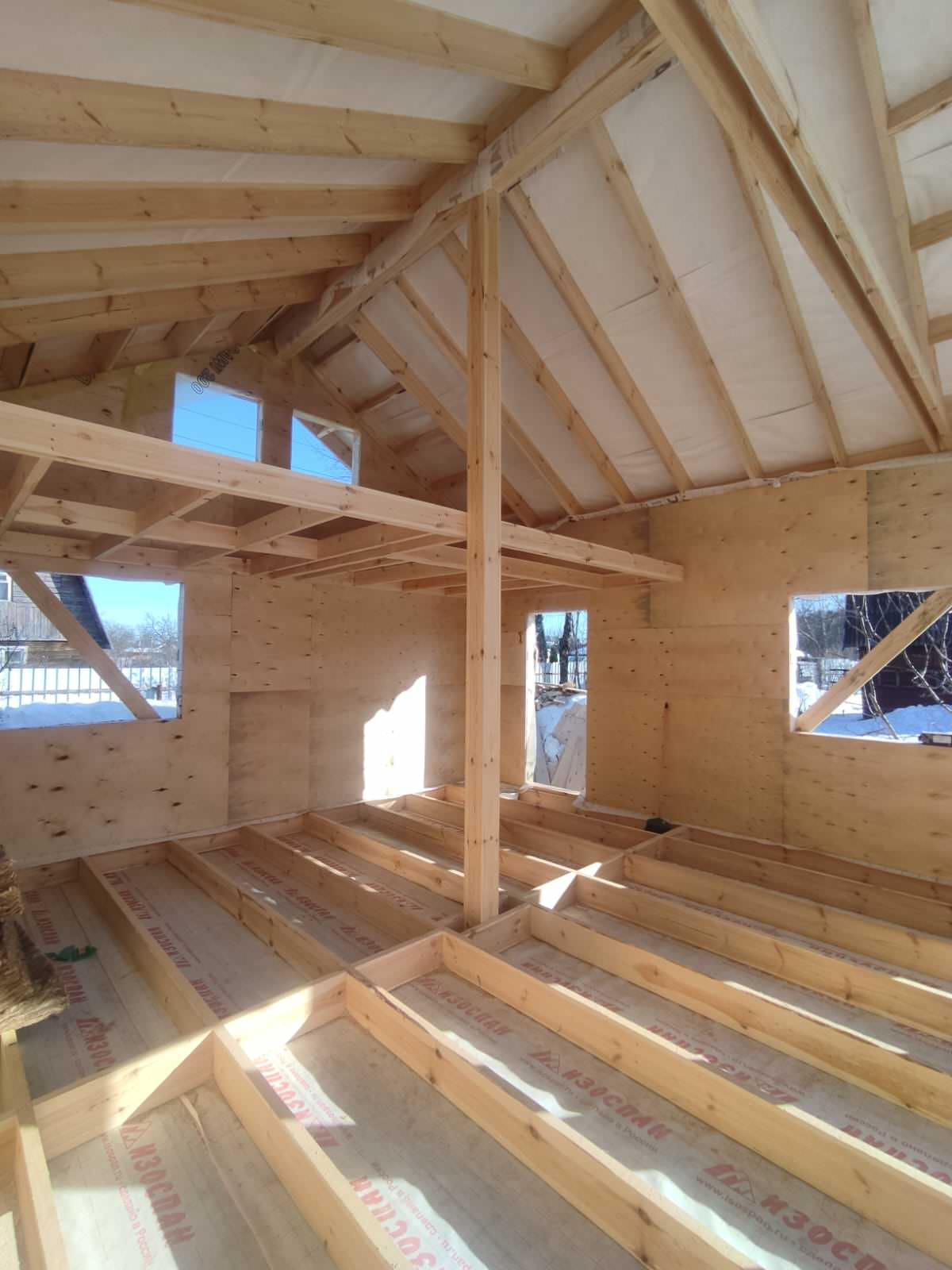 Каркасный дом д.Афанасьево