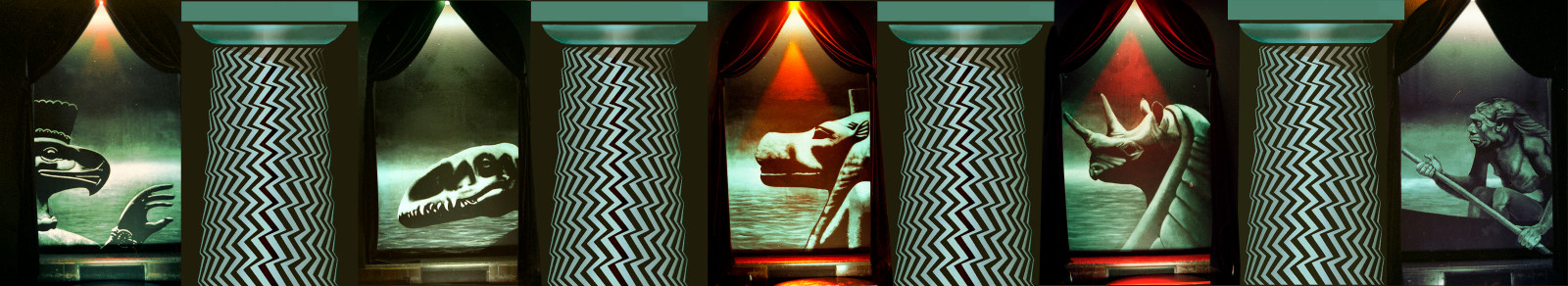 Светящиеся интерьеры ночного клуба Classic