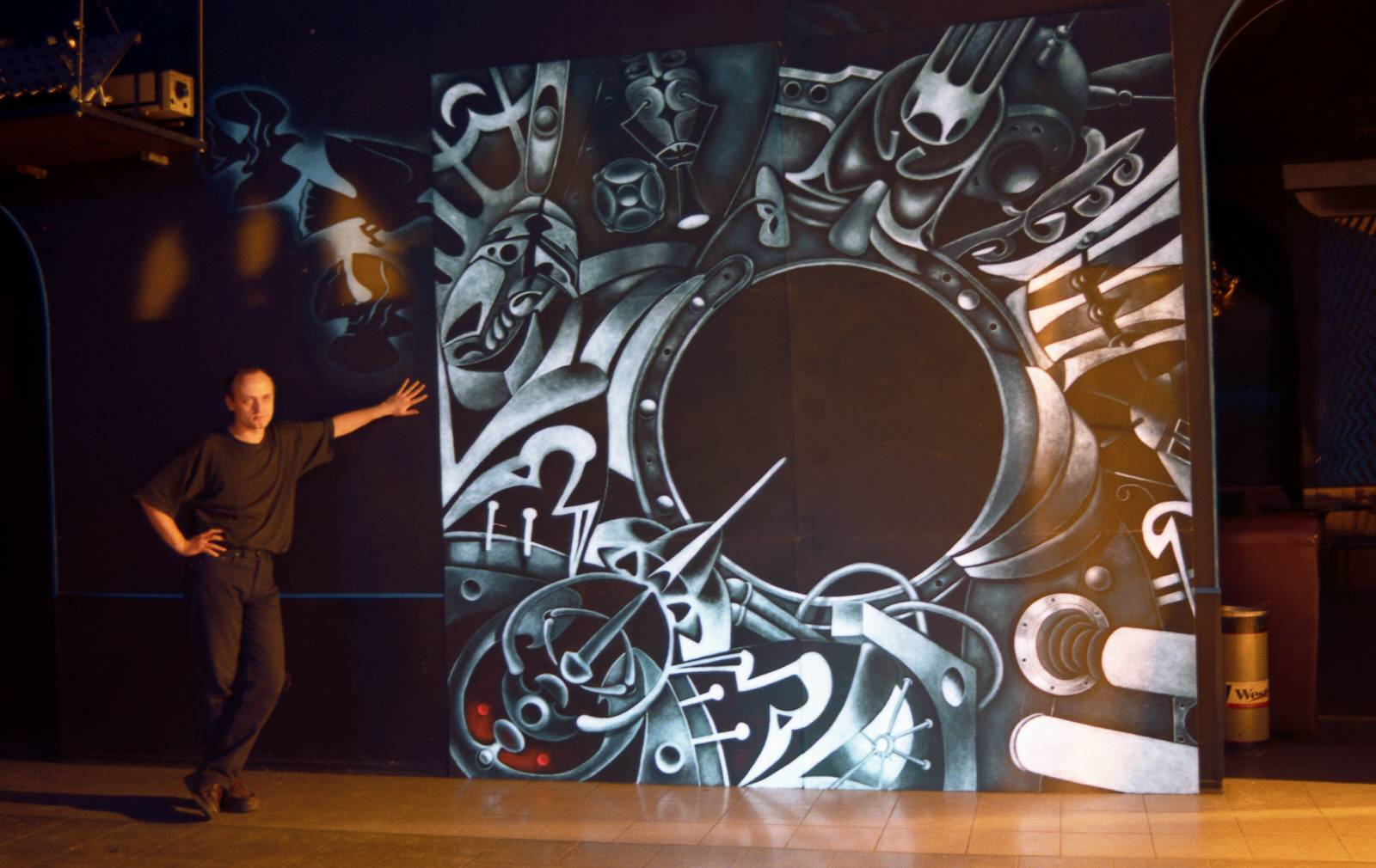 Светящиеся интерьеры ночного клуба Classic