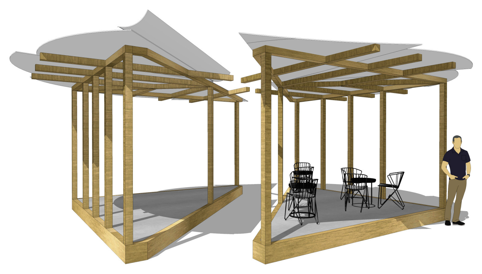 outdoor pergola design-consept
