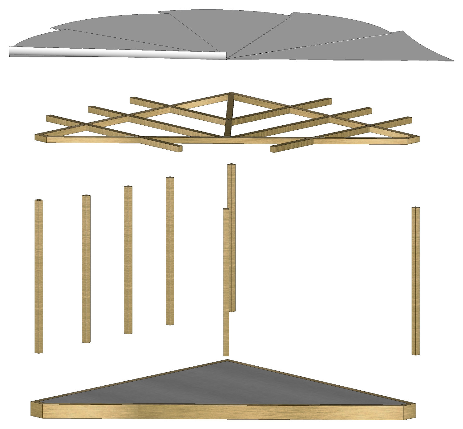 outdoor pergola design-consept