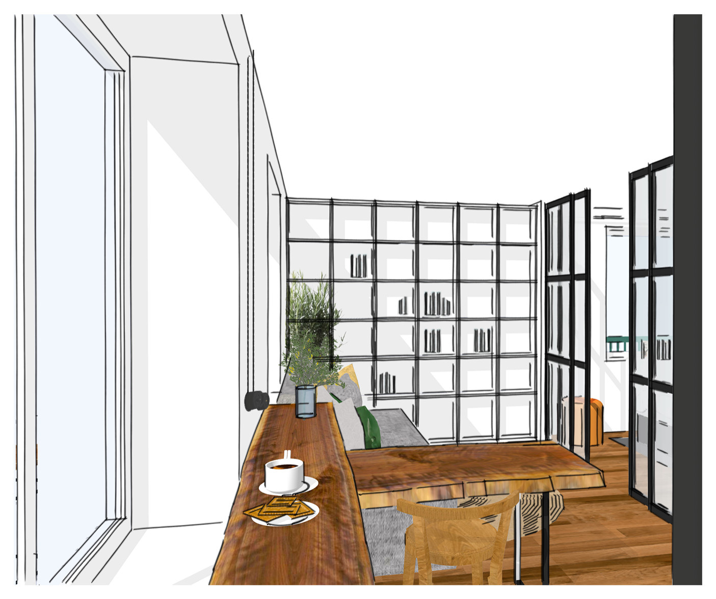 NeverToSmall project-flat 32 sqm (under construction 2023-24)