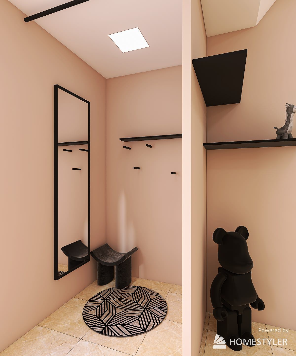 Проект детского магазина, 35 м2