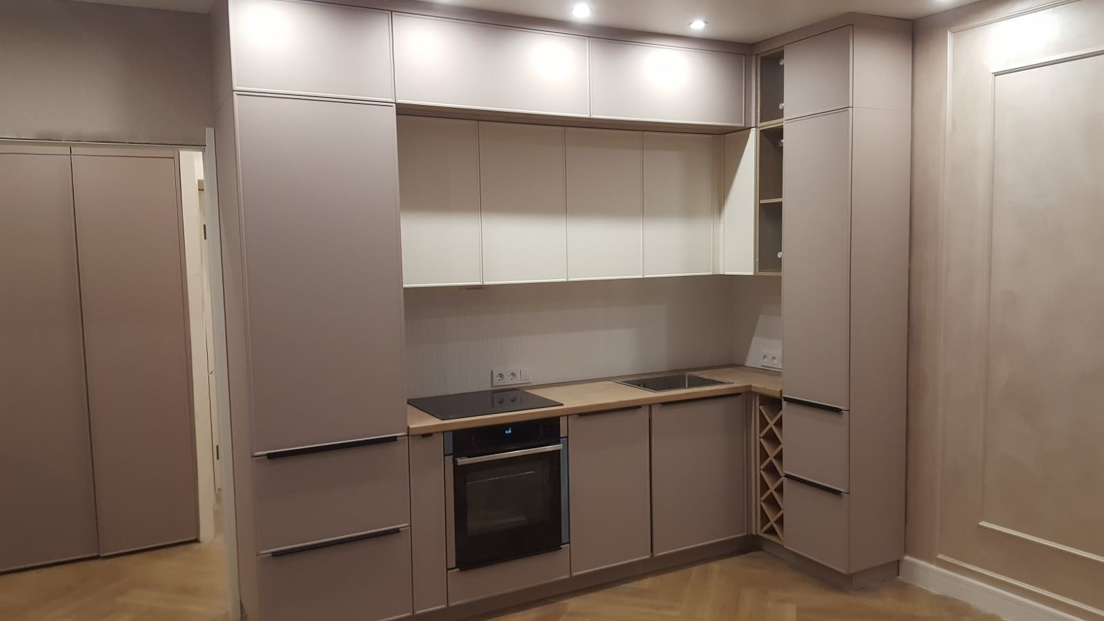 01 Кухня в современном стиле, эмаль