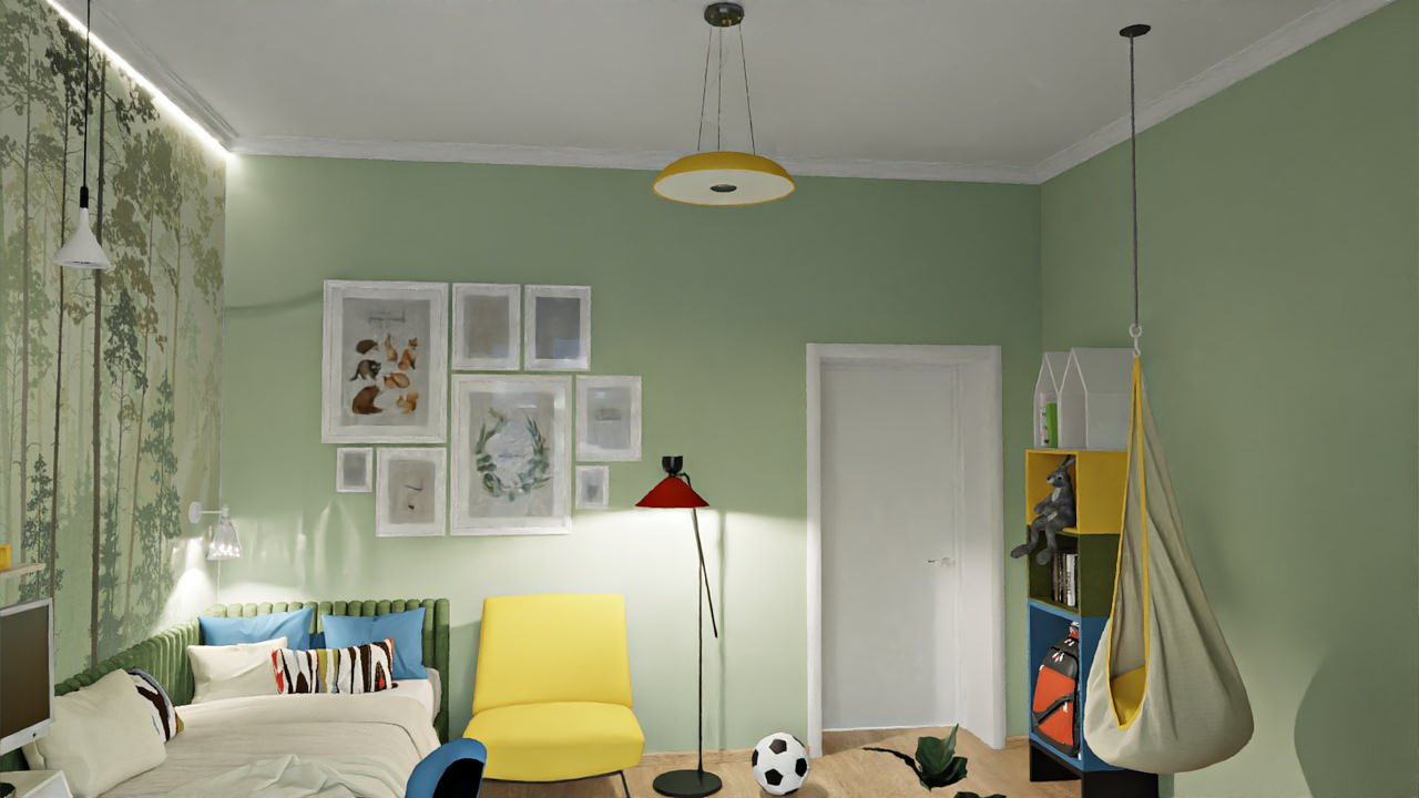 Детская, комната подростка