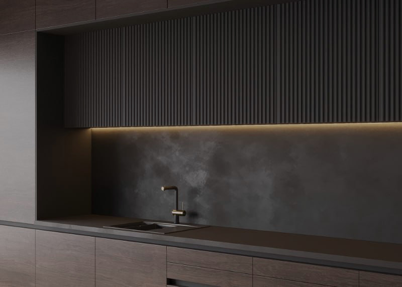 КУХНЯ "ПРЕСТИЖ" - строгая, лаконичная, ультра-современная