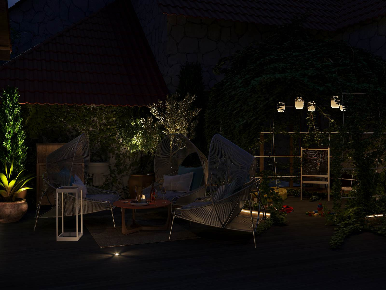 Терраса ресторана Харакс