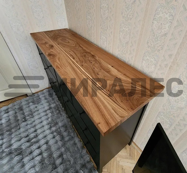 Столешница из карагача для комода