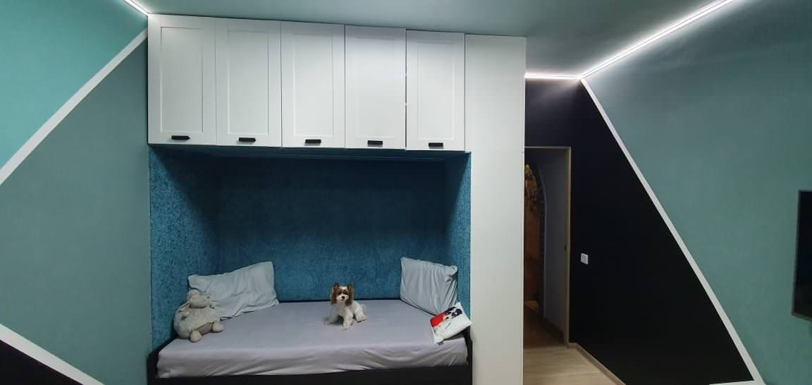 #07 Детская комната в синих оттенках