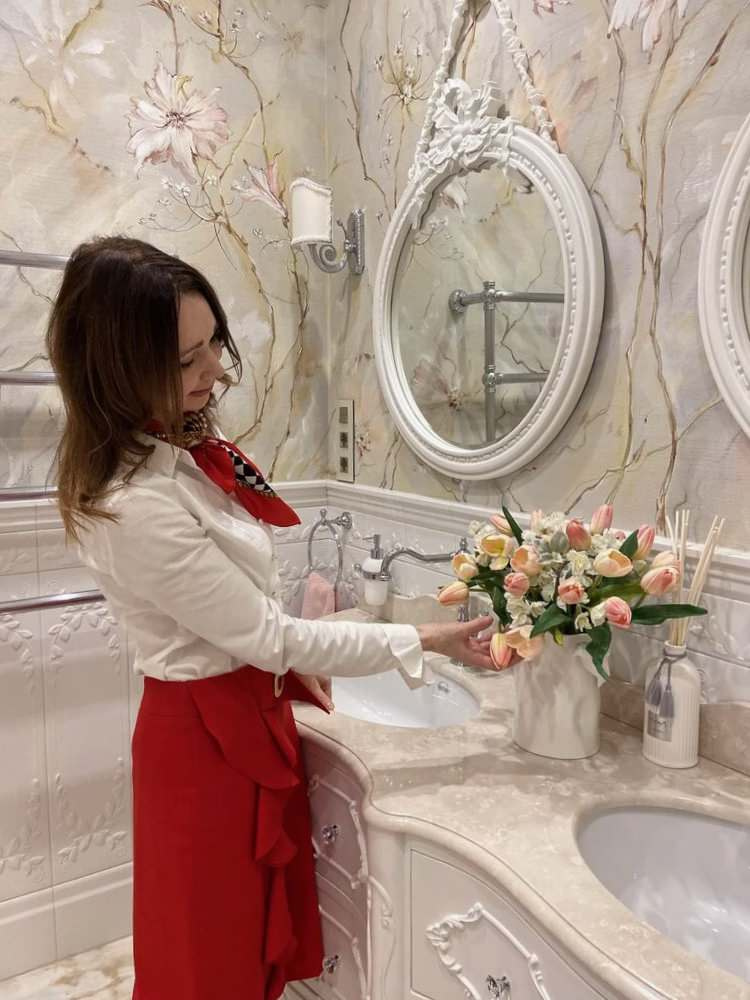 Ванная комната для двух принцесс