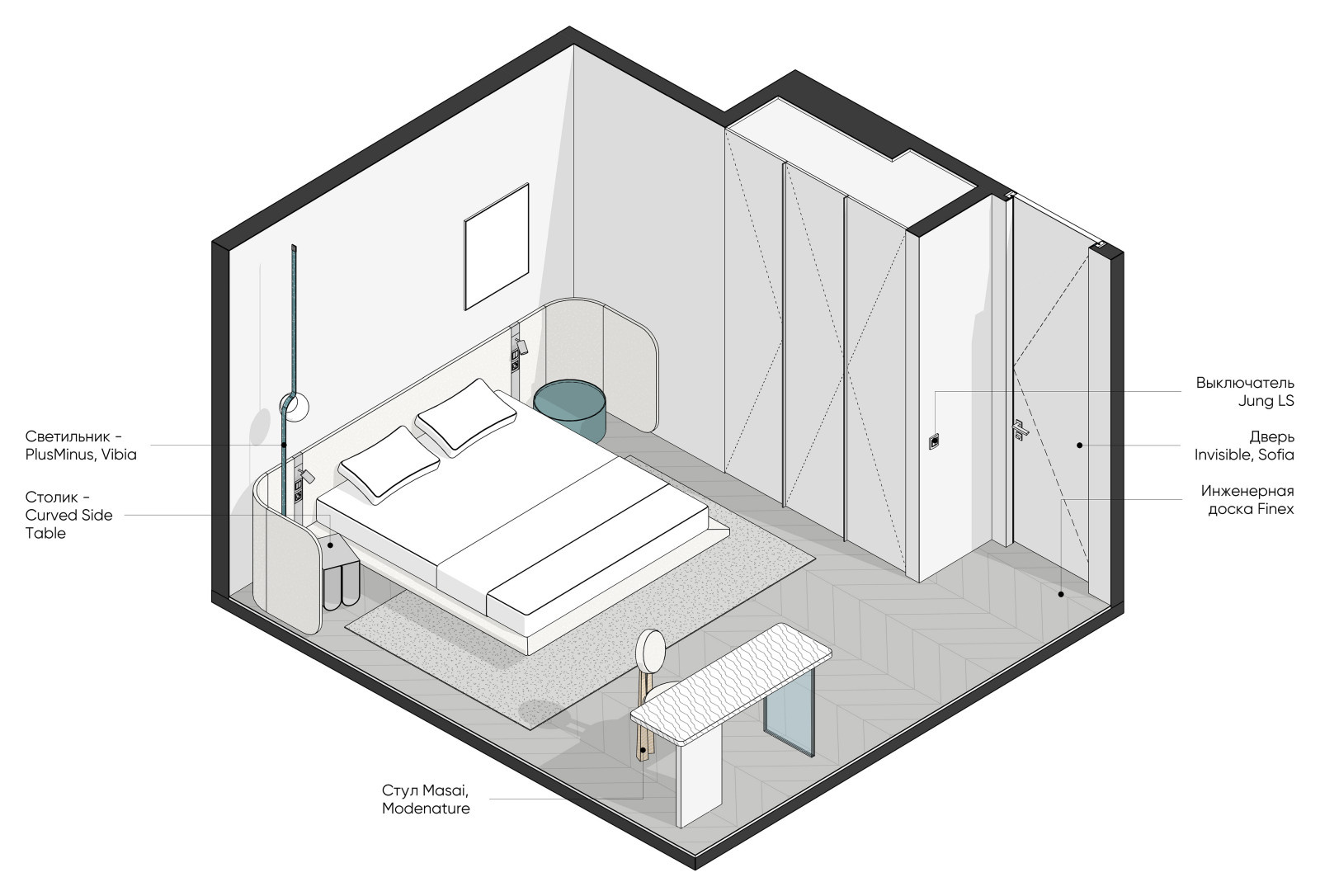 На Комсомольском, 65 м2