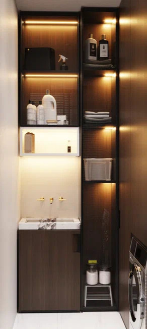 Квартира бизнес класса 75м² в стиле неоклассика