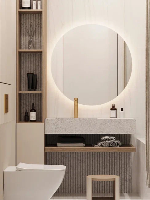 Квартира бизнес класса 75м² в стиле неоклассика
