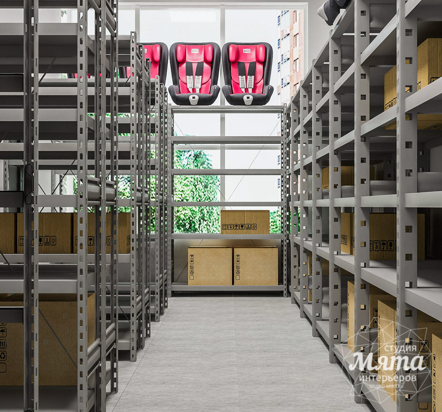 Дизайн-проект магазина товаров для детей