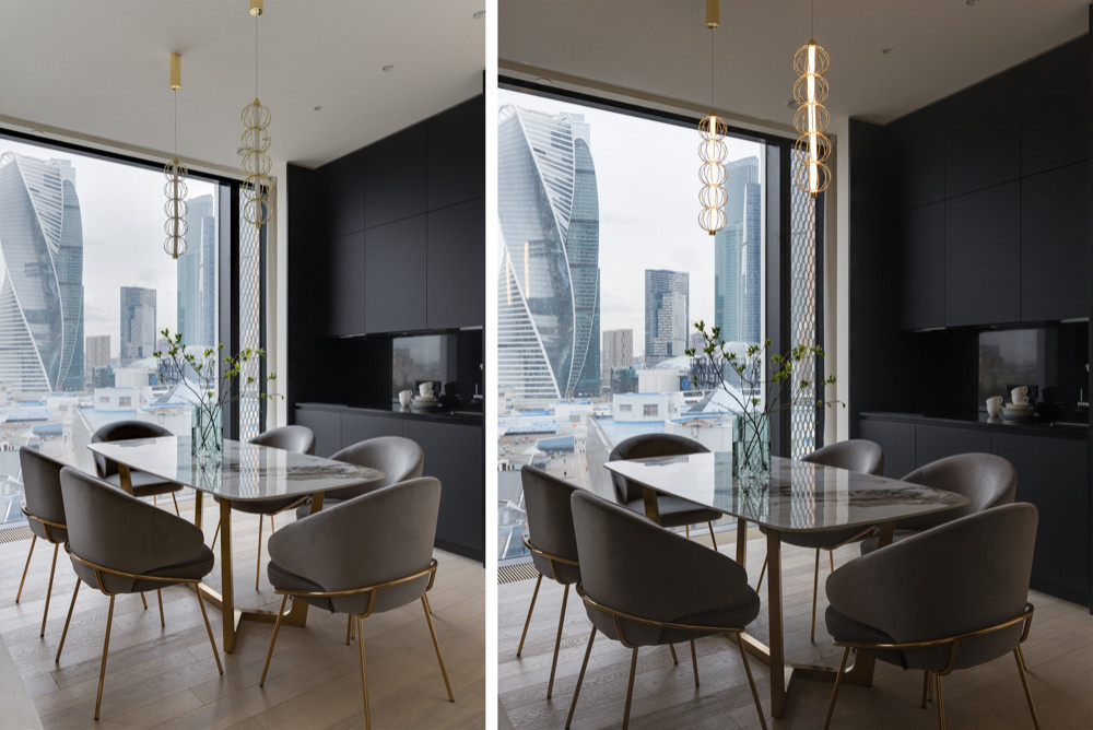Комплектация и хоумстейджинг в небоскребе Москва Сити, ЖК Capital Towers