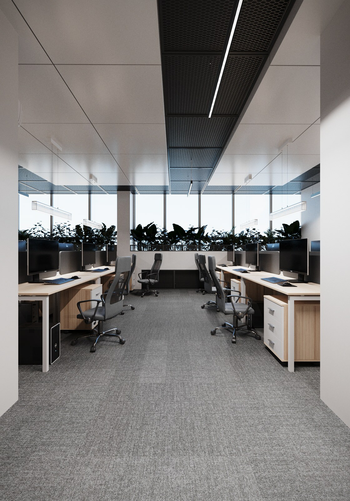 Дизайн интерьера офиса добывающей компании