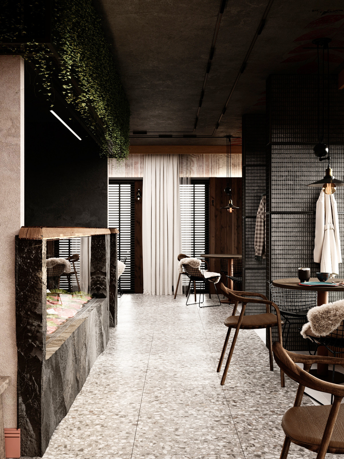 Дизайн ресторана "Рыжий мастер"  в Красноярске