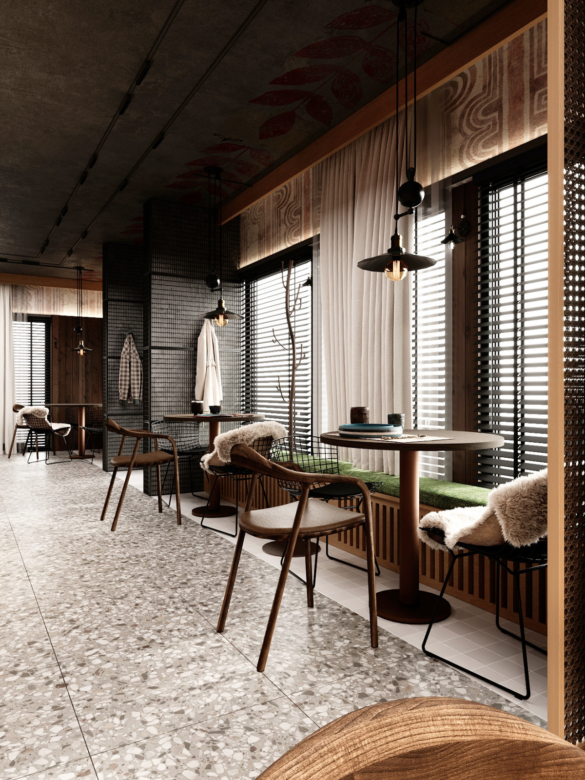 Дизайн ресторана "Рыжий мастер"  в Красноярске