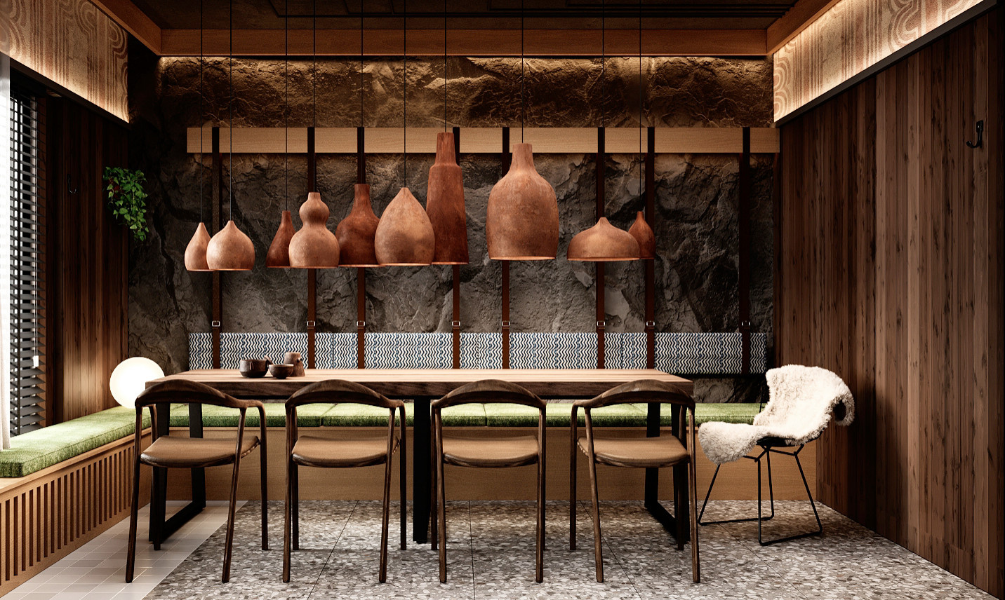 Дизайн ресторана "Рыжий мастер"  в Красноярске