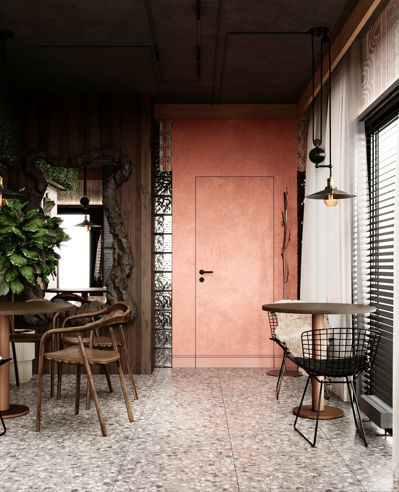 Дизайн ресторана "Рыжий мастер"  в Красноярске