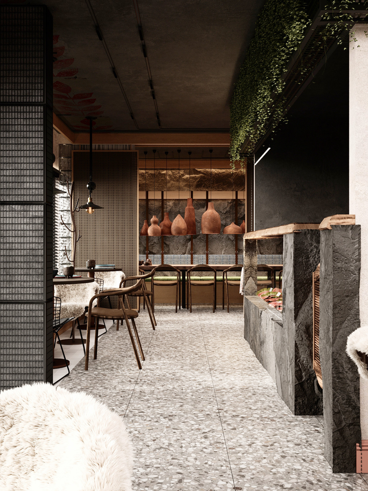 Дизайн ресторана "Рыжий мастер"  в Красноярске