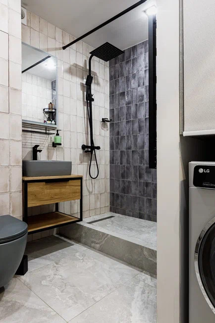 Планировка квартиры 37 м² в современном стиле