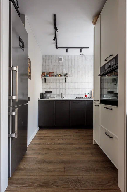 Планировка квартиры 37 м² в современном стиле