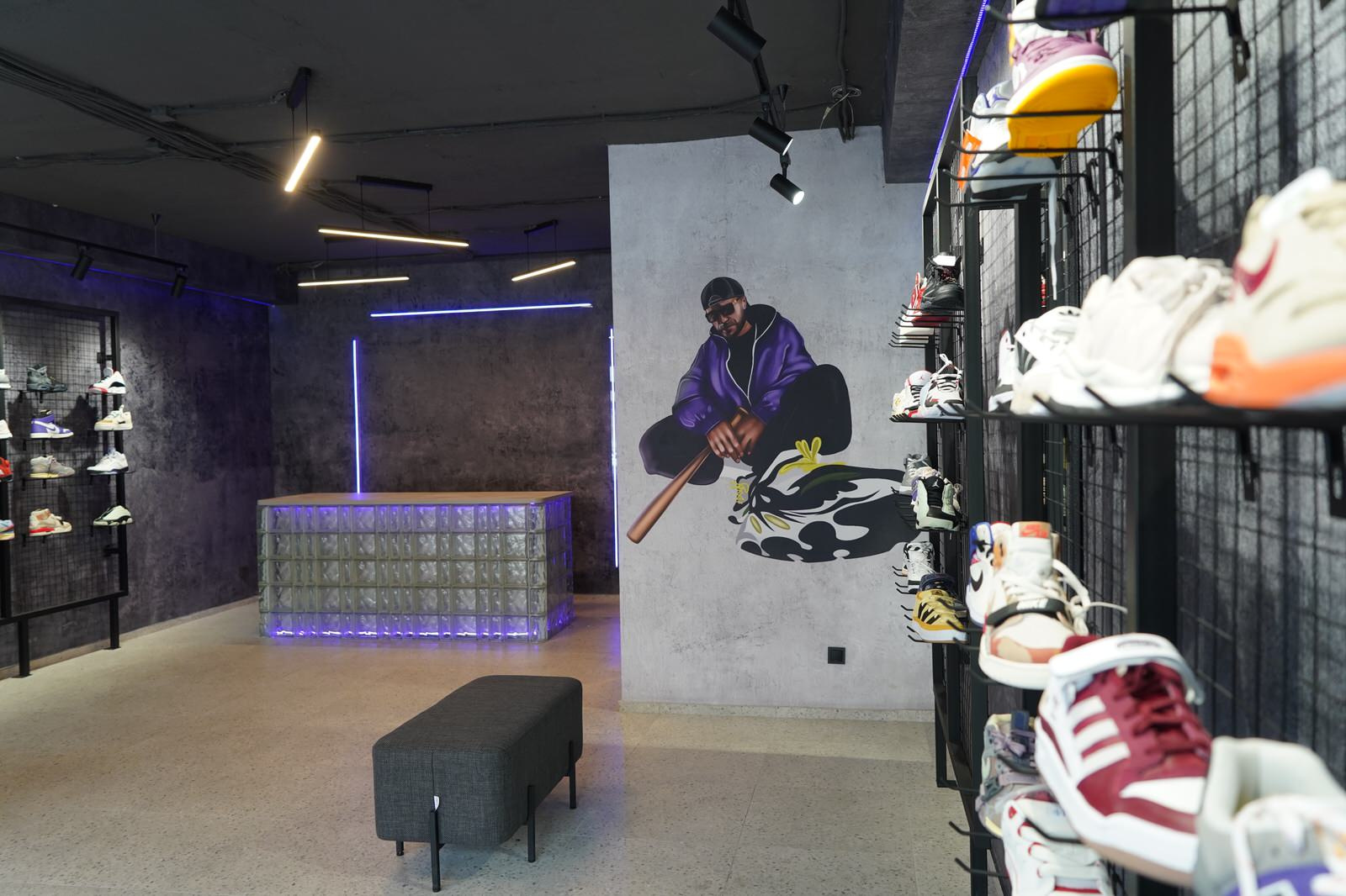 Дизайн-проект магазина SteapSneaker