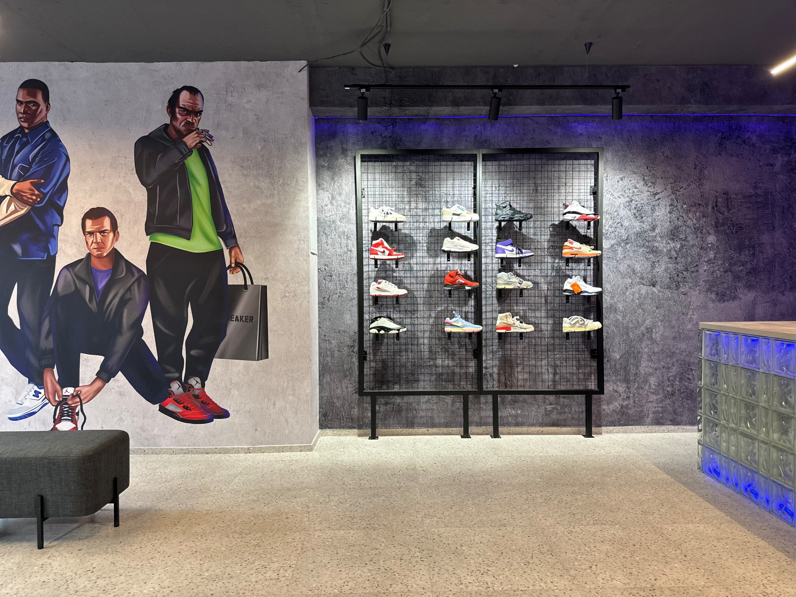 Дизайн-проект магазина SteapSneaker