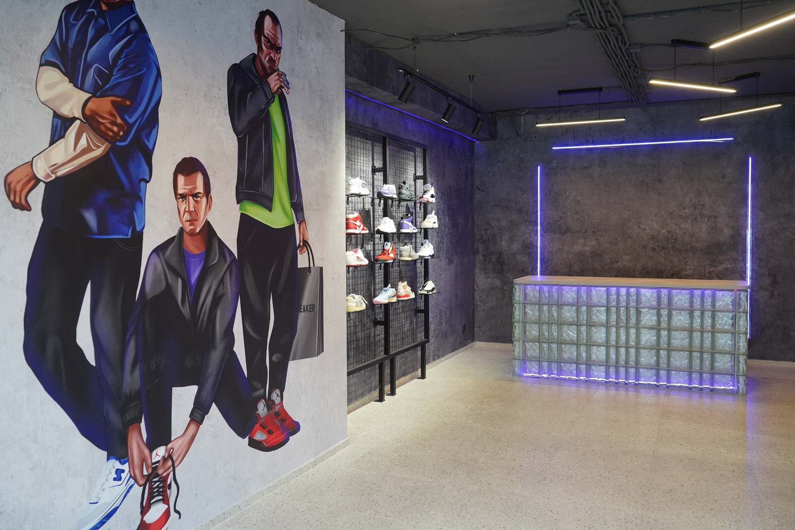 Дизайн-проект магазина SteapSneaker