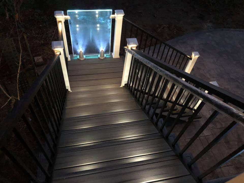 Ступени, ограждения